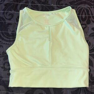 Light Green Sleeveless BuffBunny Athletic Top